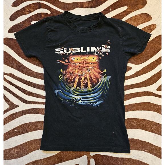 Vintage Y2K 2007 Sublime Band T Shirt Sz S - Picture 1 of 7